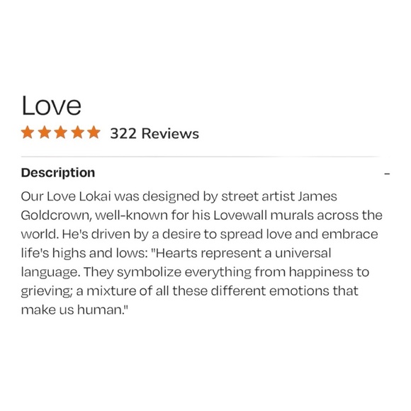 Lokai Love XL Black Unisex Bracelet NWT - Picture 5 of 16